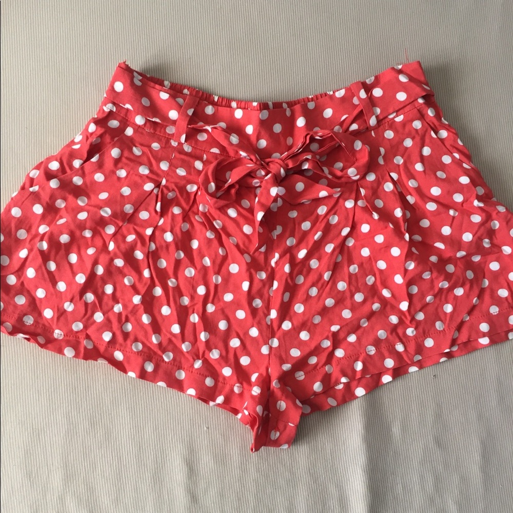 High waist shorts
